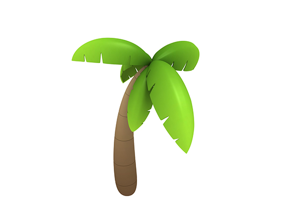 Coconut tree - 3Docean 23101159