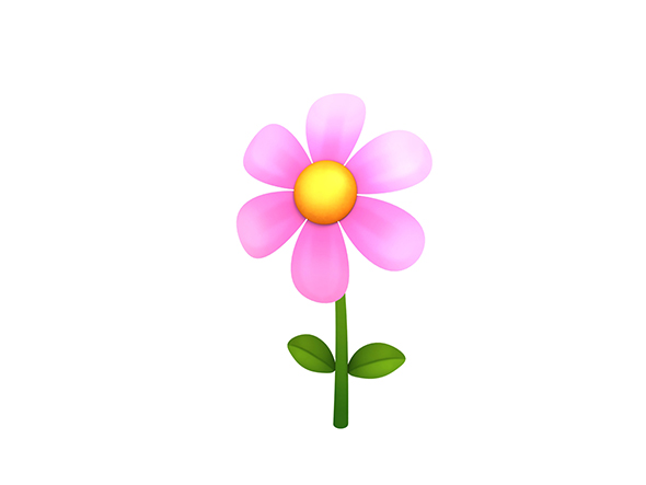 Low-poly Flower - 3Docean 23101221