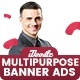 Multi Purpose Banners HTML5 D28 - GWD PSD