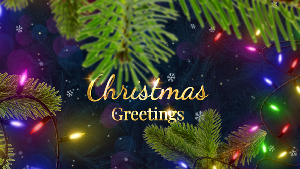 Christmas Greetings - VideoHive 22955445