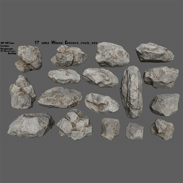 desert rocks - 3Docean 23109567