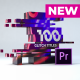 100 Glitch Titles MOGRT - VideoHive Item for Sale