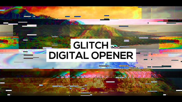 Modern Glitch Slideshow - VideoHive 23114788