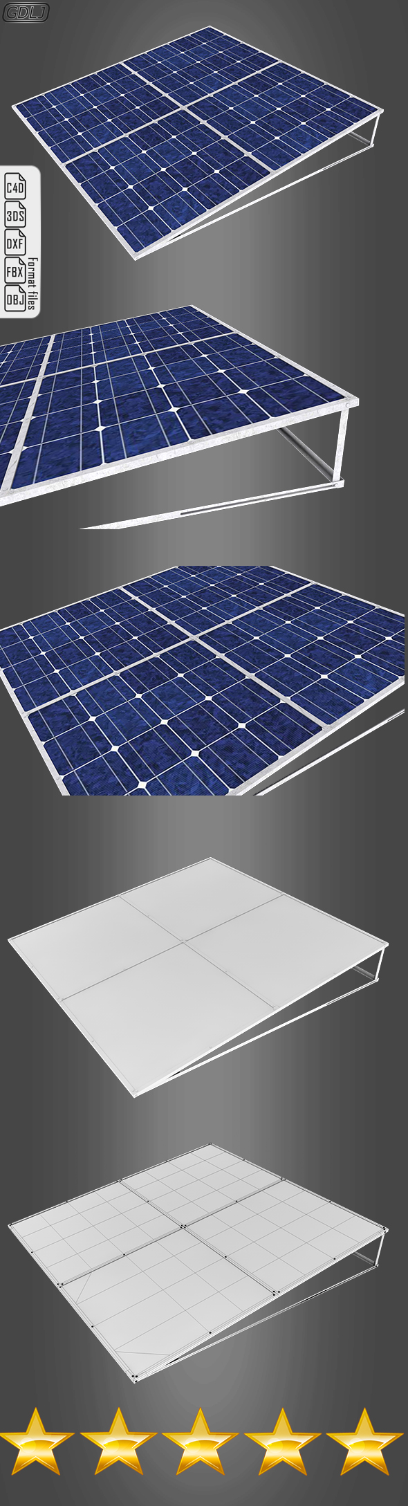 Solar panel - 3Docean 23115467