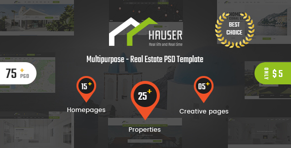 Hauser - Real - ThemeForest 23106018