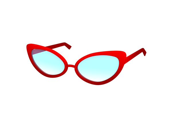 Cat Eye Glasses - 3Docean 23115767