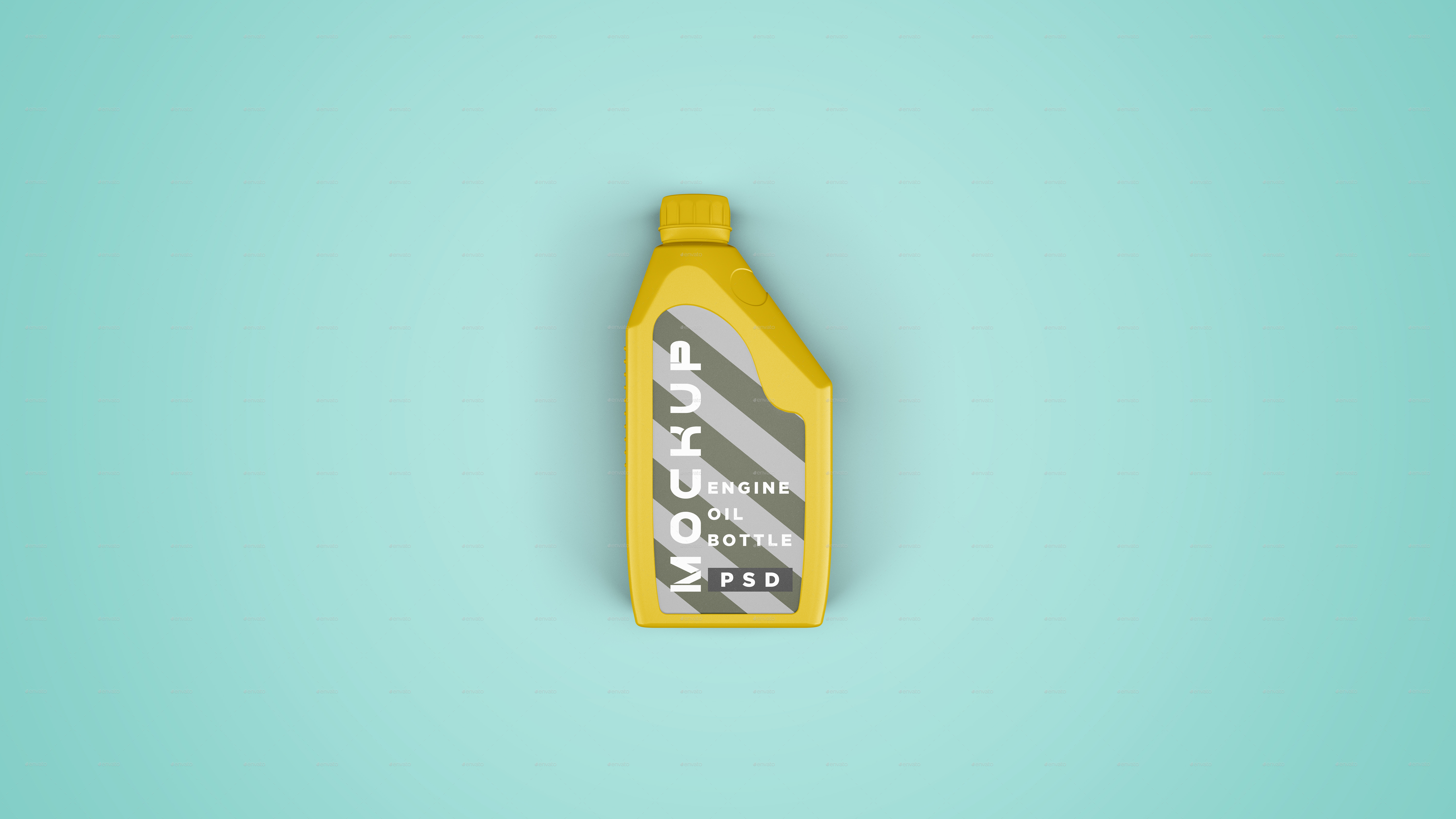 Download Engine Oil Bottle Mockup By Graphicdesigno Graphicriver