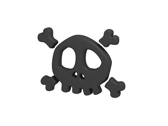 Skull Symbol - 3Docean 23118068