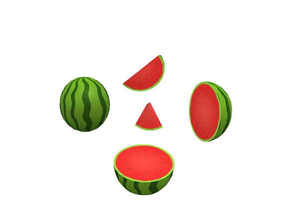 Water Melon - 3Docean 23118090
