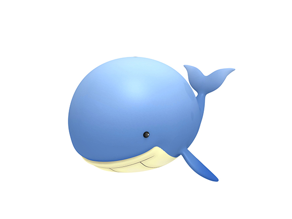 Cartoon Whale - 3Docean 23118197