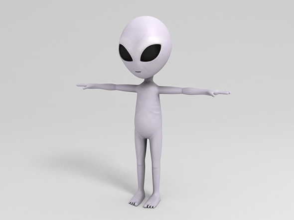 Alien Character - 3Docean 23118223