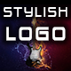 Stylish Brand Promo Logo with Claps & Downer Stylish Brand Promo Logo with Claps & Downer