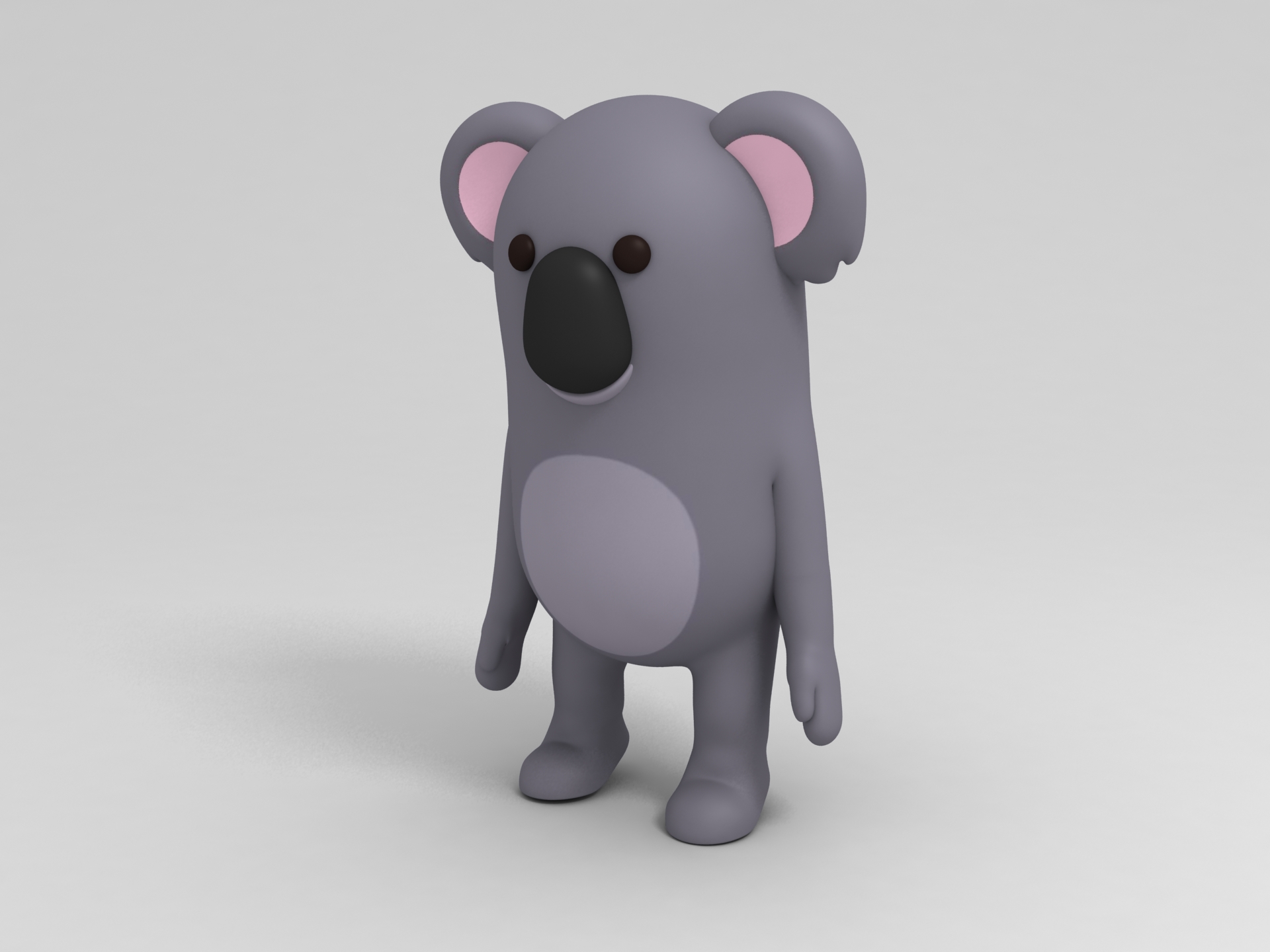 Rigged Cartoon Koala by BariaCG | 3DOcean