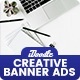 Creative Startup Agency Banners HTML5 D37 - GWD PSD
