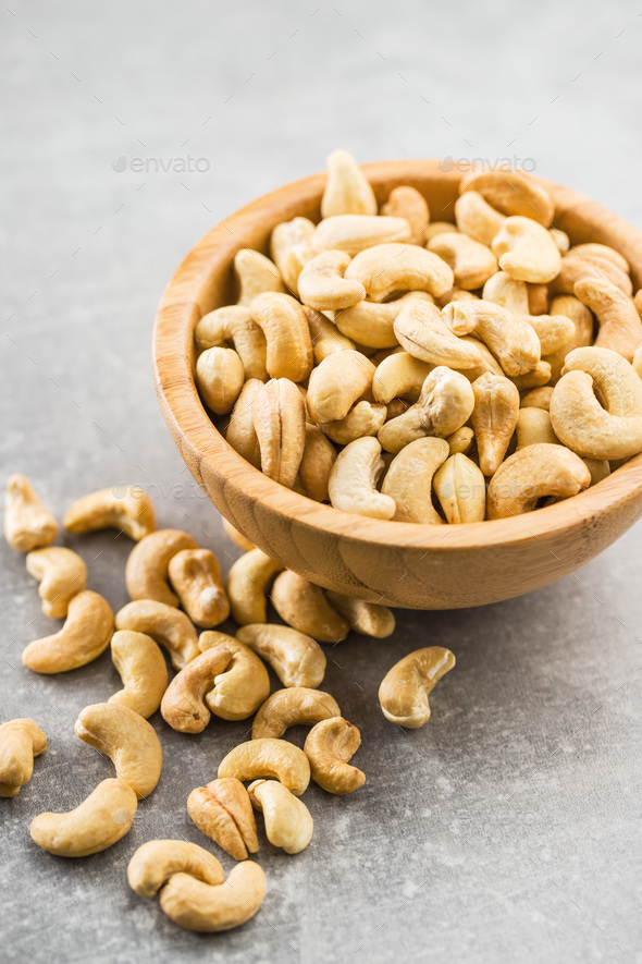 Roasted cashew nuts. Stock Photo by jirkaejc | PhotoDune