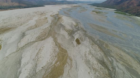 Landscape of Parched River PhilippinesLuzon alt
