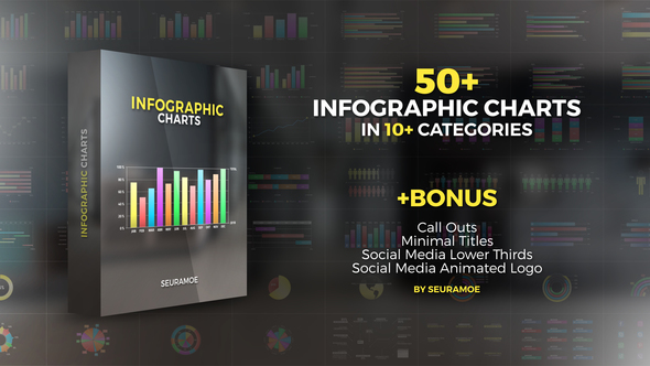 Infographic Charts - VideoHive 23134724