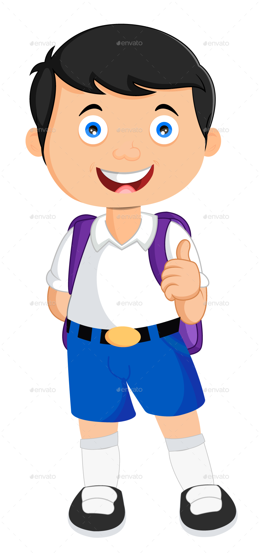 Download School Student Vector Illustration by ContentArcade ...