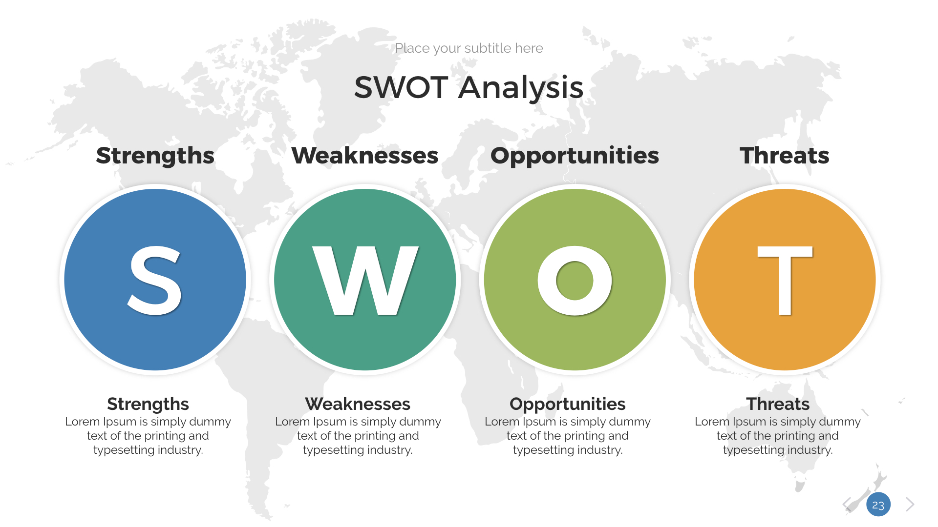 SWOT Analysis Keynote Presentation Template, Presentation Templates