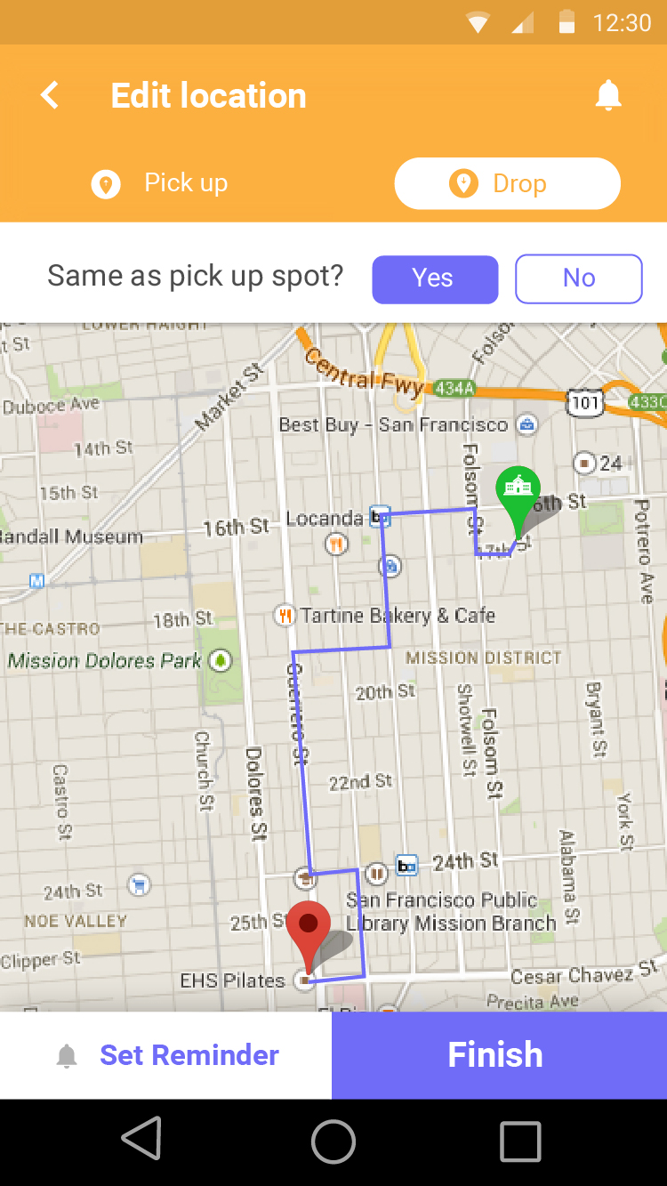 School Bus Tracking Android App Template (XML Code) by ...