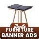 Furniture Product Banners Ad - Google Web Design