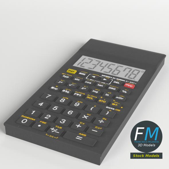 Electronic Calculator 3 - 3DOcean Item for Sale