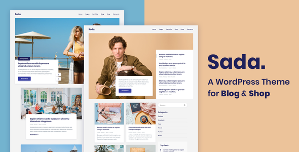 Sada - A WordPress Theme For Blog & Shop - Blog / Magazine WordPress