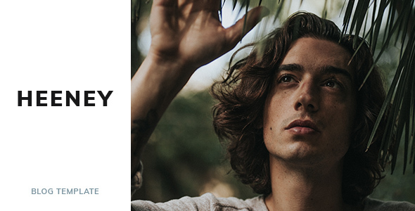 Heeney - Blog PSD Template
