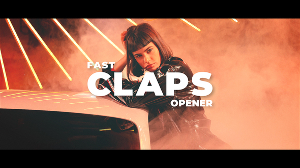Fast Claps Intro - VideoHive 23150167