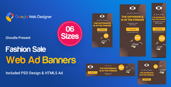 Fashion Sale Banners HTML5 D47 Ad