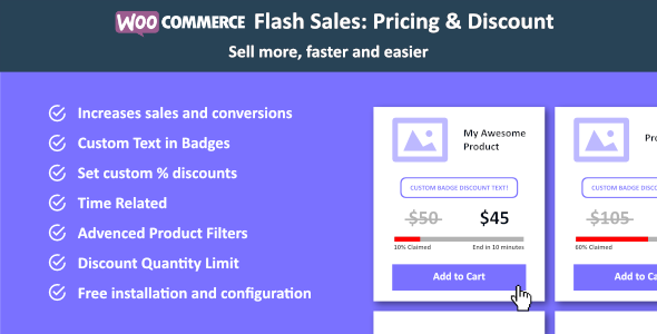 WooCommerce Flash Sales - CodeCanyon 20689134