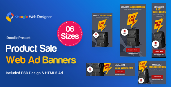 Product Sale Banners HTML5 Ad