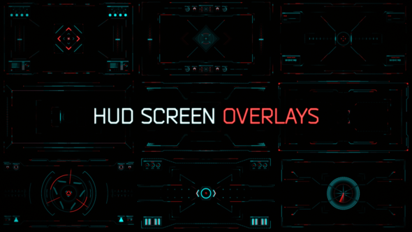 HUD Screen Overlays - VideoHive 23157062