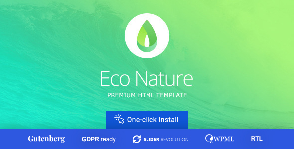 Eco Nature - ThemeForest 8497776