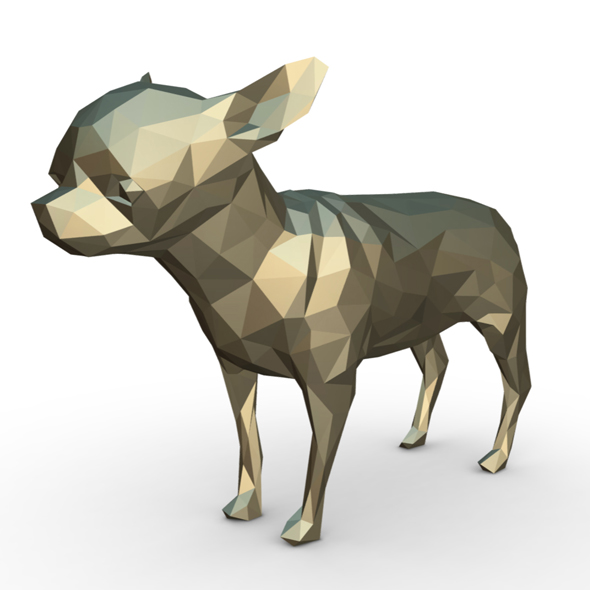 Chihuahua figure 2 - 3Docean 23158444