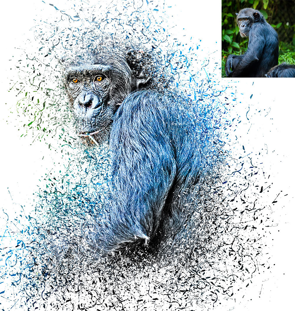 Paint Splashes Action, Addons GraphicRiver