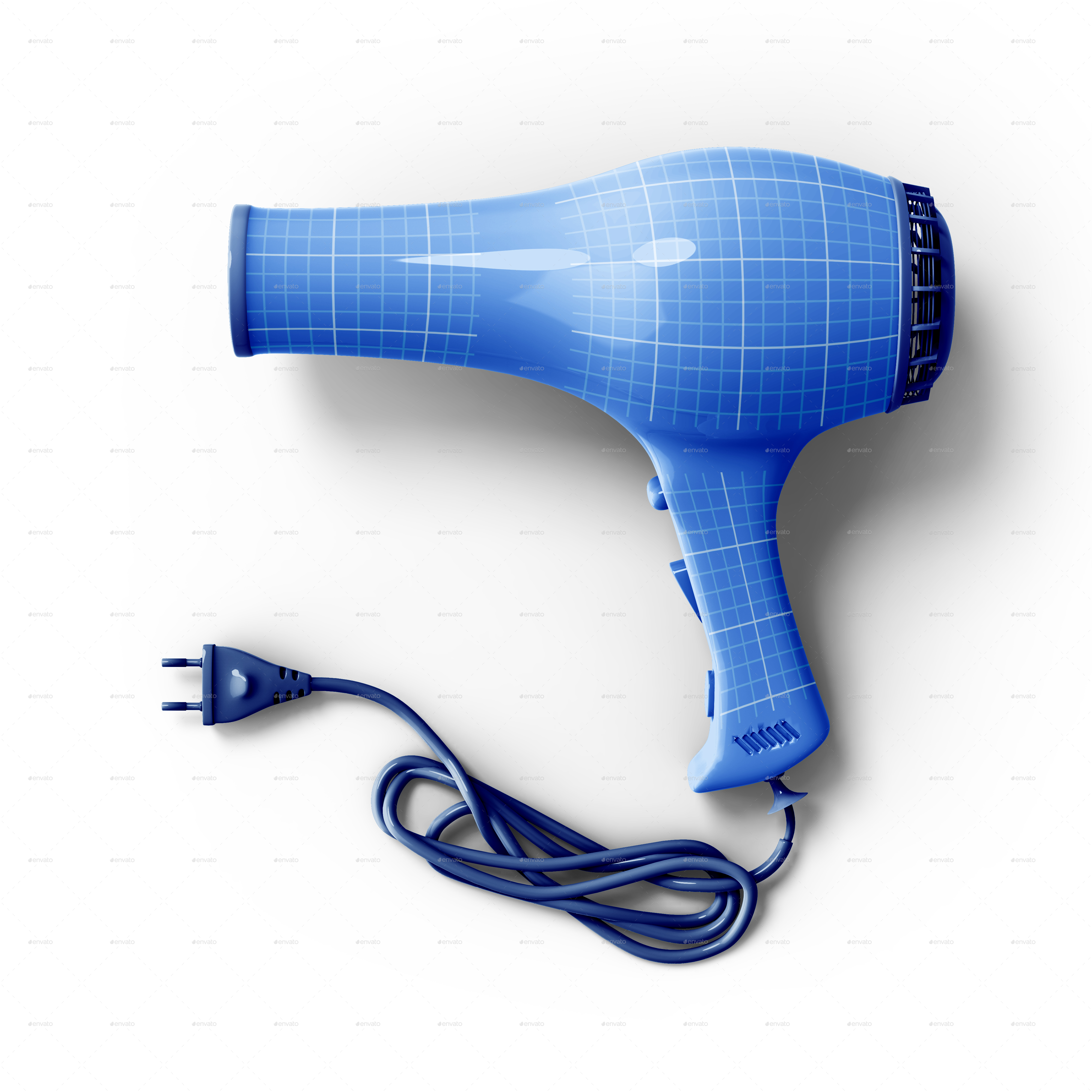 Hair Dryer Mockup by graphicdesigno | GraphicRiver