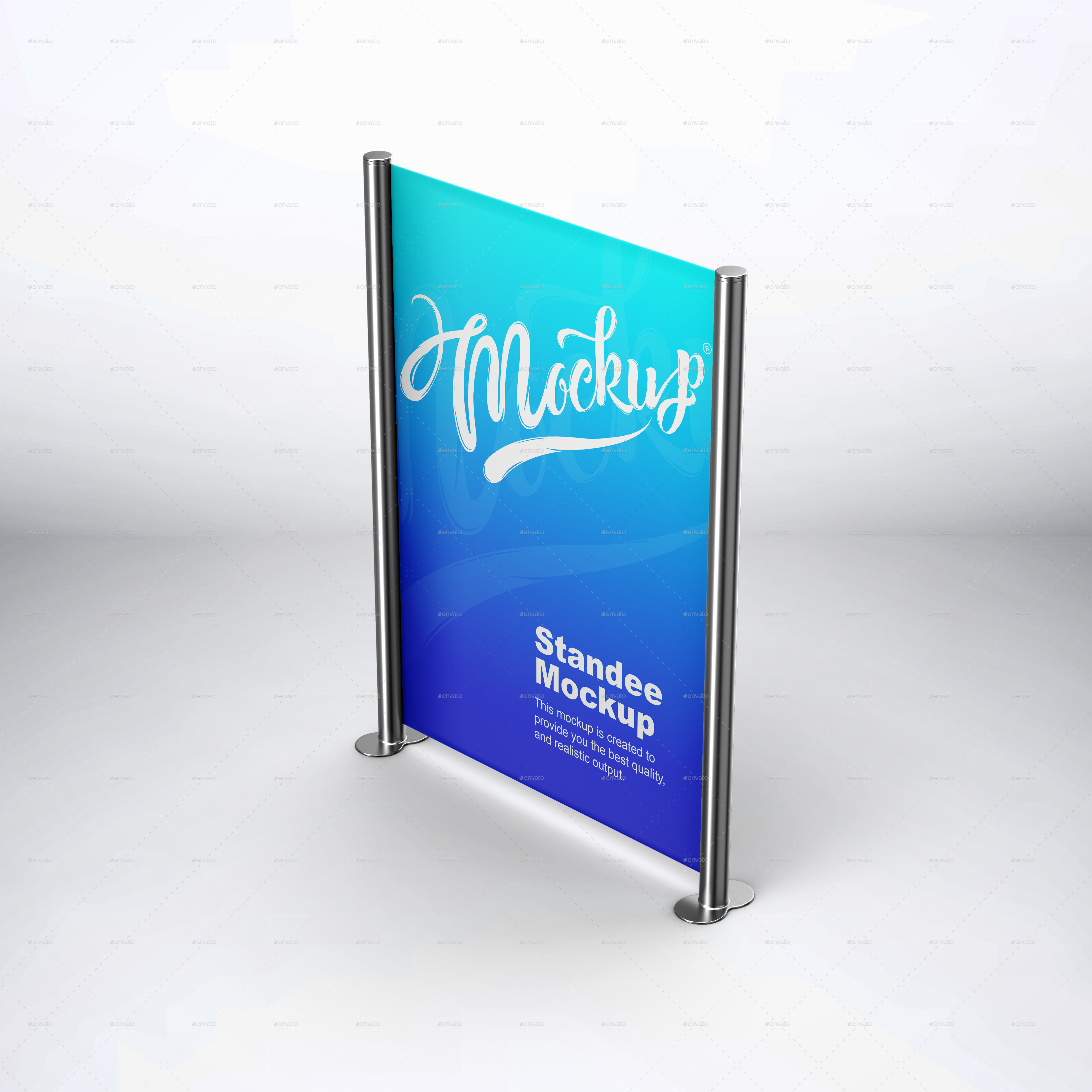 Download Standee Banner Mockup by graphicdesigno | GraphicRiver