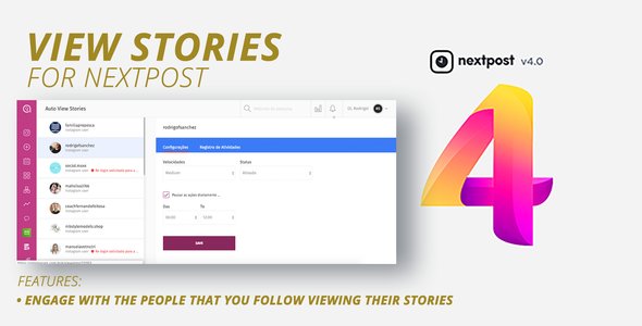 NextPost Module: Auto View Stories