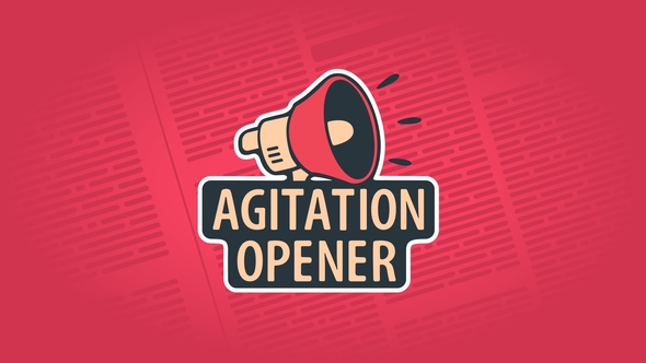 Agitation Opener - VideoHive 23165571