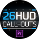 HUD Call Outs For Premiere Pro - VideoHive Item for Sale