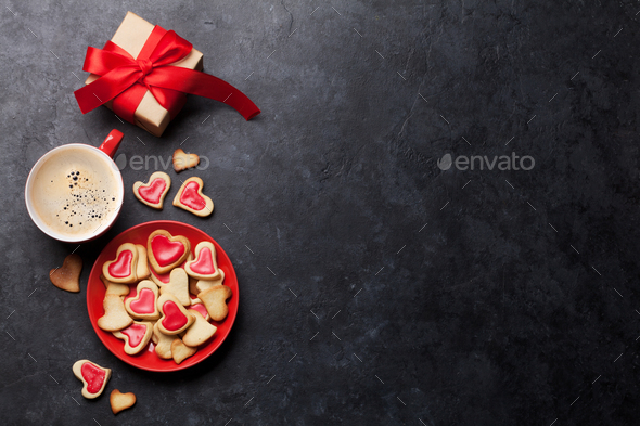 Valentine's day greeting card - Stock Photo - Images