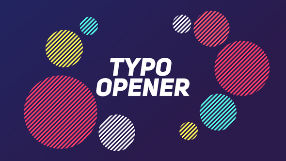 Typo Opener - VideoHive 22606545