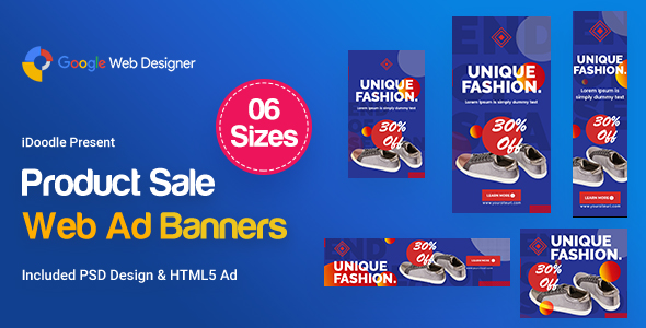Product Sale Banners HTML5 D51 Ad
