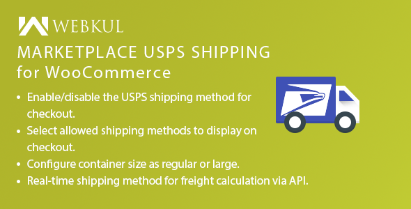 Marketplace USPS Shipping For WooCommerce