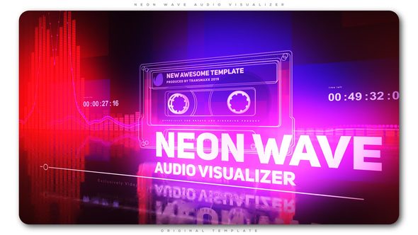 Neon Wave Audio - VideoHive 23173515