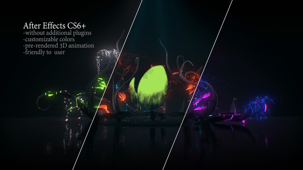 Nature Intro Logo Stings template preview