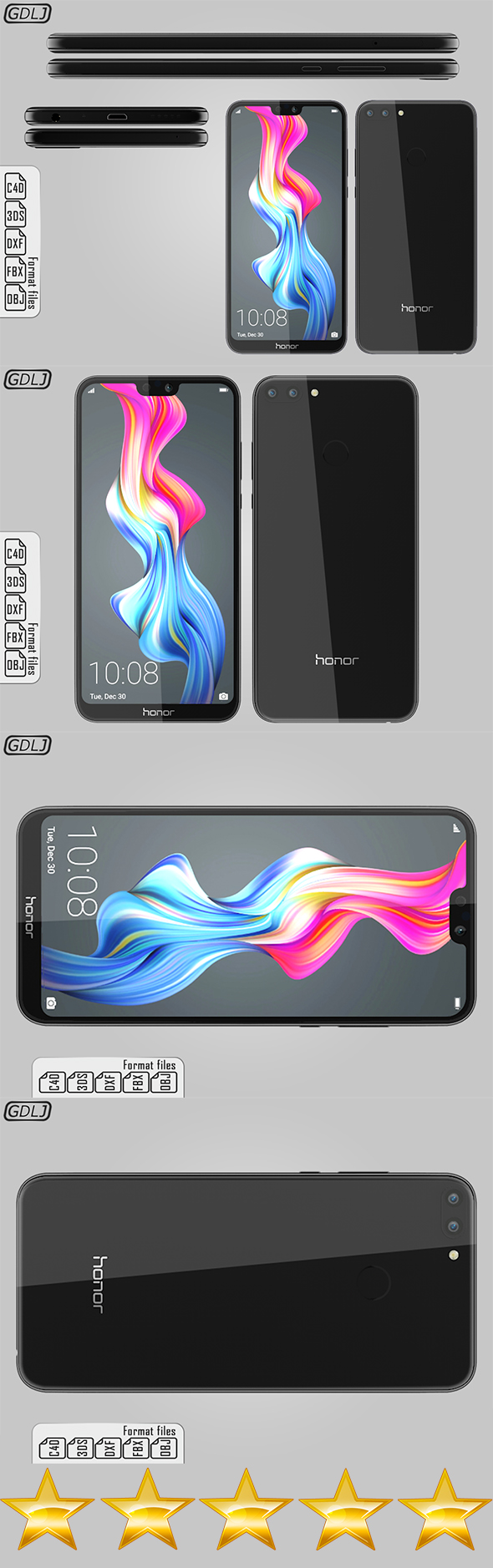 Huawei Honor 9N - 3Docean 23176200