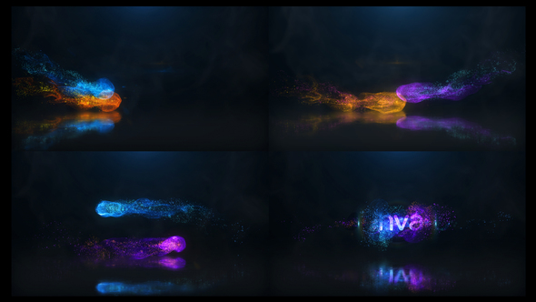 Fluid Particles Reveal - VideoHive 23170041