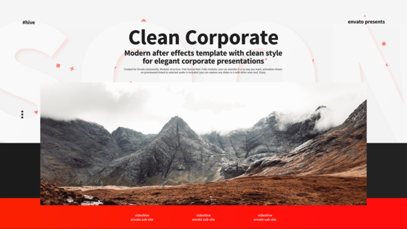 Clean Corporate Presentation - VideoHive 23177685